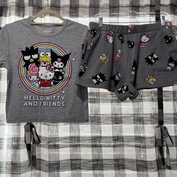 Sanrio Other - Sanrio Hello Kitty and Friends Gray Pajama Set